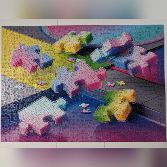 Ravensburger Gradient Cascade Karen Puzzles - Picture 2 of 2